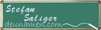 Stefan Saliger Visitenkarte